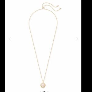 Kendra Scott Kacey Gold Long Pendant Necklace